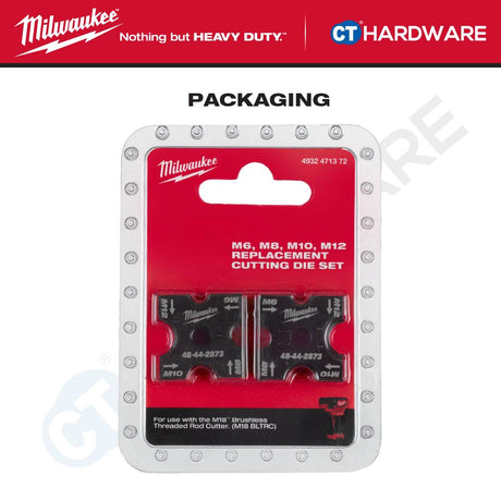 Milwaukee BLTRC18ACCY01 | 4932471372 Cutting Die Set for M18BLTRC Threaded Rod Cutter