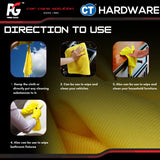 PG Perma Glass PG786128 Microfiber Cloth for Polishing 40cm x 40cm [ 9556817886128 ]