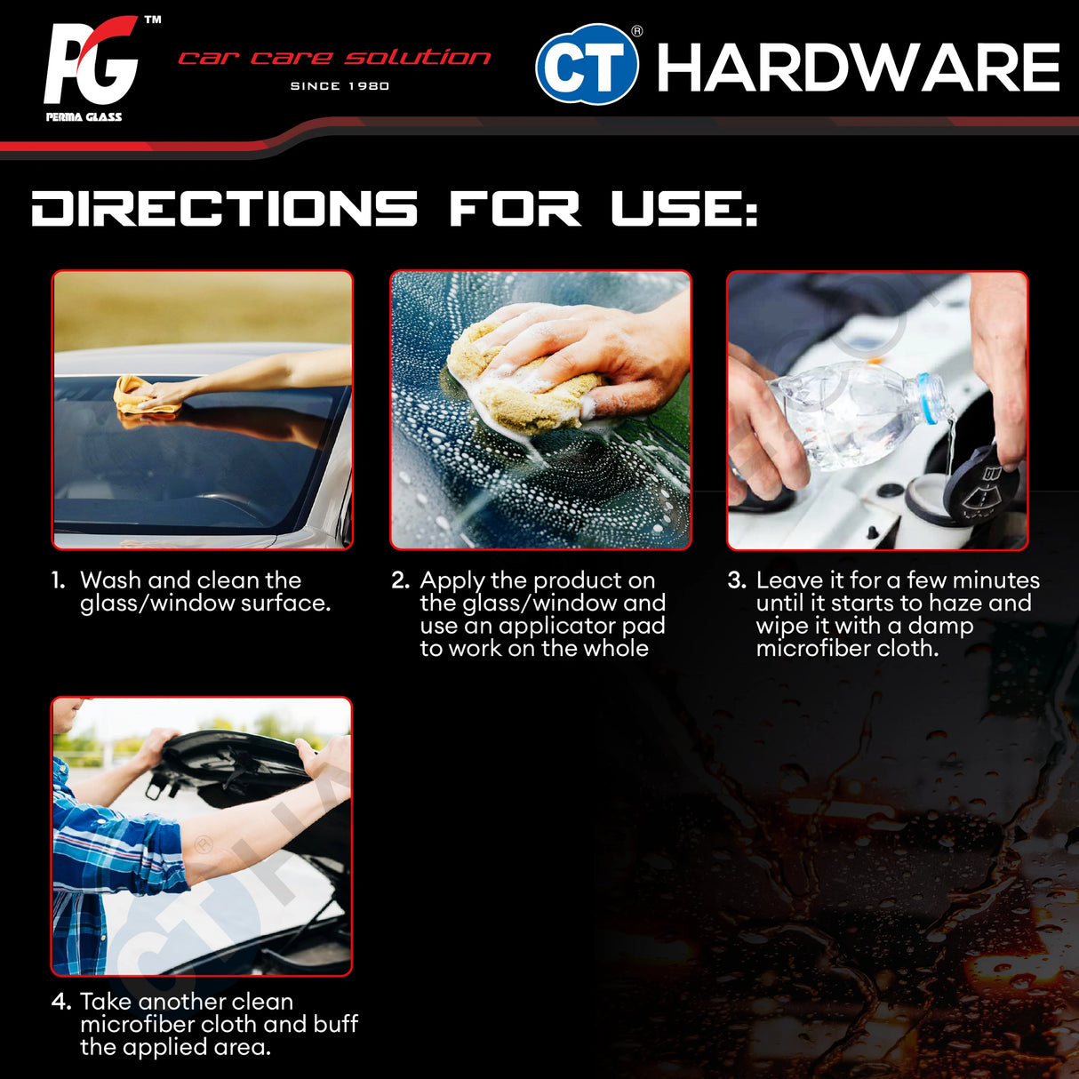 PG Perma Glass PG783202 Rain-Z Dura HI-Tech Glass Treatment 218ml [ 9556817883202 ]
