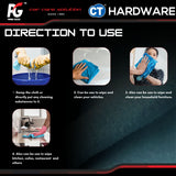 PG Perma Glass PG786142 Microfiber Cloth For Finishing 40cm x 40cm [ 9556817886142 ]