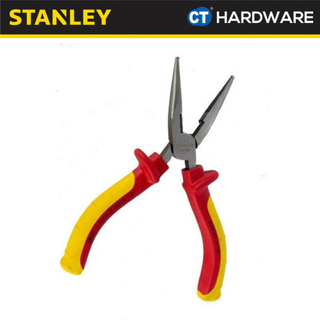 STANLEY 84006 / 84007 VDE LONG NOSE PLIERS 6" / 8"