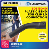 Karcher 50319040 Plastic Bend, NT, DN 40, clip 1.0 at hose end, cone at accessory end