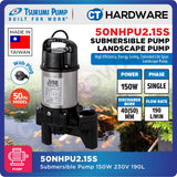 TSURUMI 50NHPU215S SUBMERSIBLE PUMP 150W | 230V | 190L/M | 5.7M/H 2"  ( NHPU SERIES )