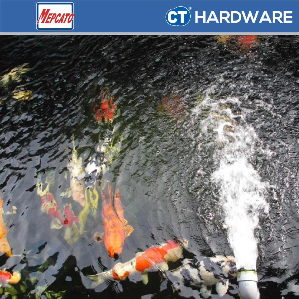 MEPCATO 50PS-2.4S STAINLESS STEEL SUBMERSIBLE PUMP 2" | 400W | 310L/MIN | 9M/H | NON AUTO WITH ITALY DOUBLE MECH SEAL [ 50PS24S ]