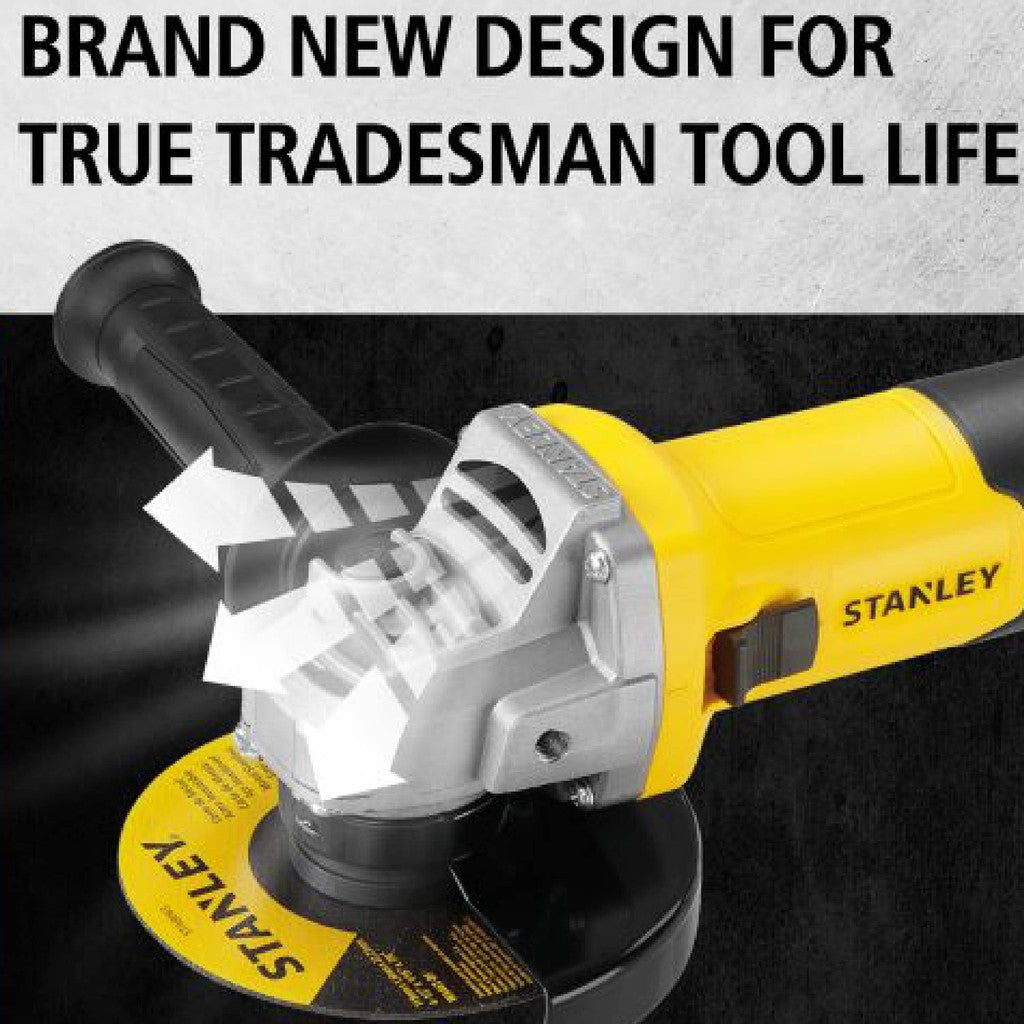 Standy Small Stanley SG7100 Slim Small Angle Grinder 750W 100mm – CT Hardware Online