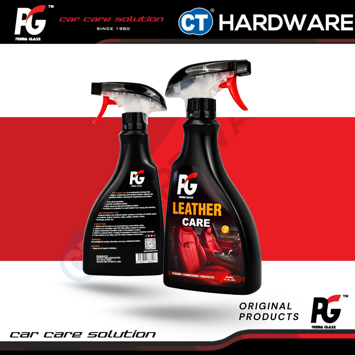 PG Perma Glass PG788207 Leather Care 500ml [ 9556817888207 ]