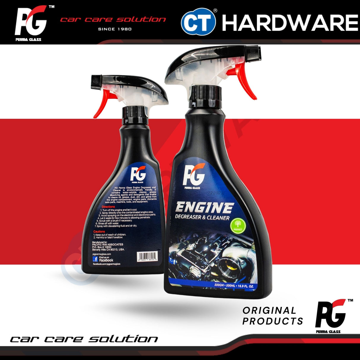 PG Perma Glass PG787231 Engine Degreaser & Cleaner 500ml [ 9556817887231 ]