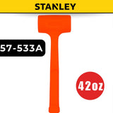 Stanley Oz Compo-Cast Standard Head Soft Face Hammer | Face Diameter(Oz): 10 / 18/ 21/ 42 / 52