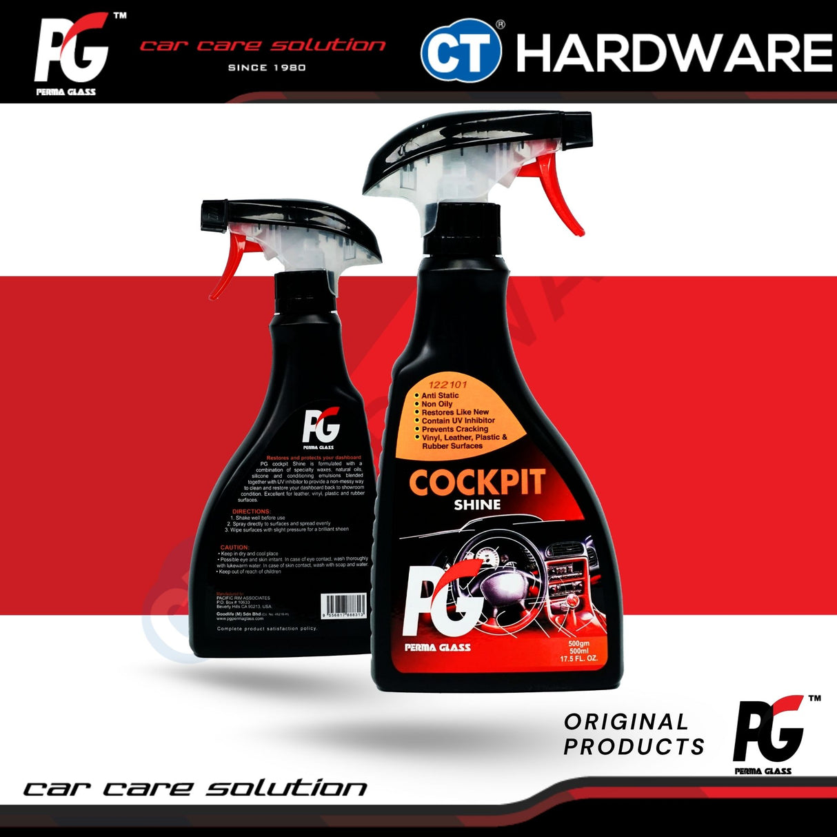 PG Perma Glass PG788313 Cockpit Shine 500ml [ 9556817888313 ]