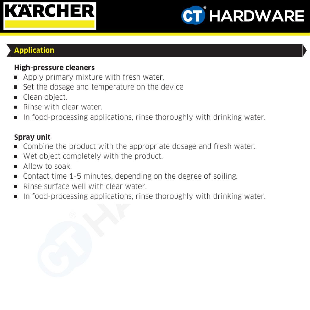 Karcher 62950690 PressurePro Oil & Grease Cleaner Extra RM 31ASF 20L