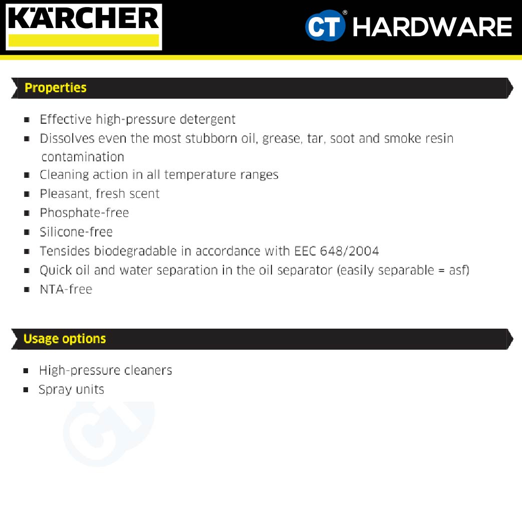 Karcher 62950690 PressurePro Oil & Grease Cleaner Extra RM 31ASF 20L