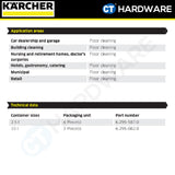 Karcher 62950820 FloorPro Fine Stoneware Cleaner RM753 10L