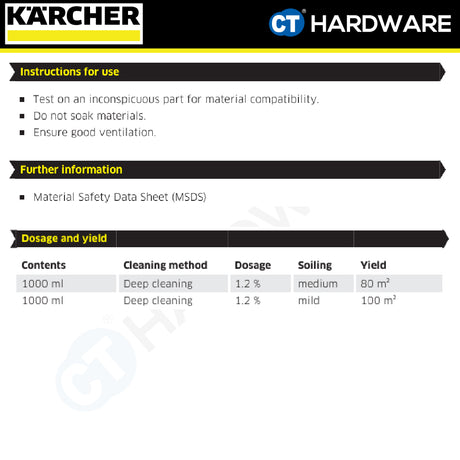 Karcher 62951980 CarpetPro Cleaner RM 767 OA (Quickdry), 10L, Carpet Cleaners