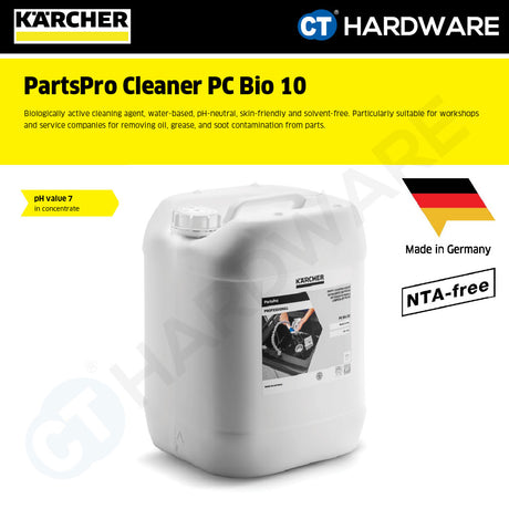 Karcher 62952600 PartsPro Cleaner PC Bio 10, 20L