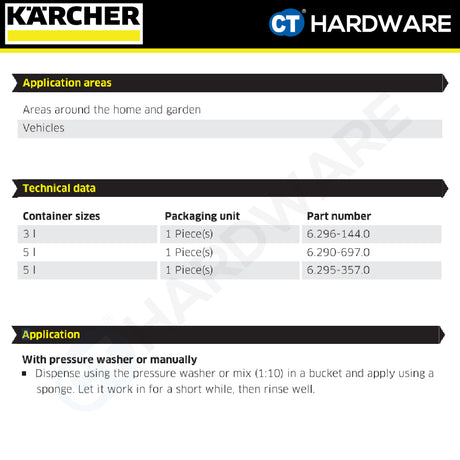 Karcher 62953570 Universal Cleaner RM 555, 5 Litre
