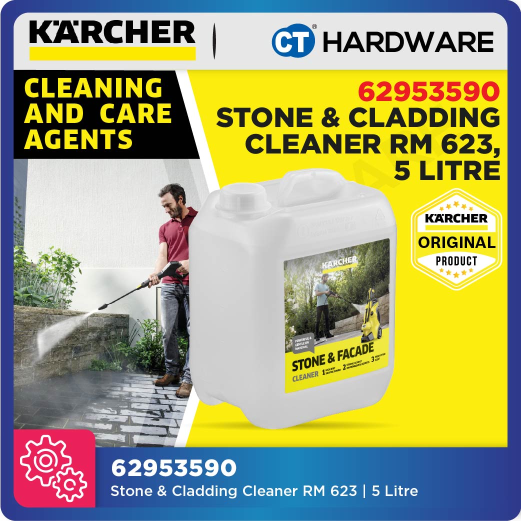 Karcher 62953590 Stone & Cladding Cleaner RM 623, 5 Litre