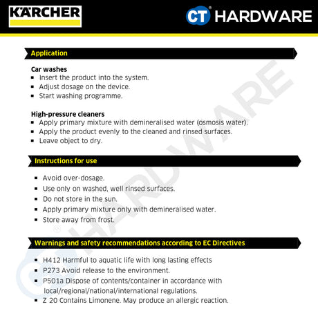 Karcher 62954320 VehiclePro Gloss Dryer Nano RM 832 Classic, 20l