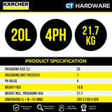 Karcher 62954320 VehiclePro Gloss Dryer Nano RM 832 Classic, 20l