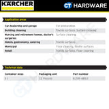 Karcher 62954890 Universal Cleaner Surfactant-Free RM 770 1L