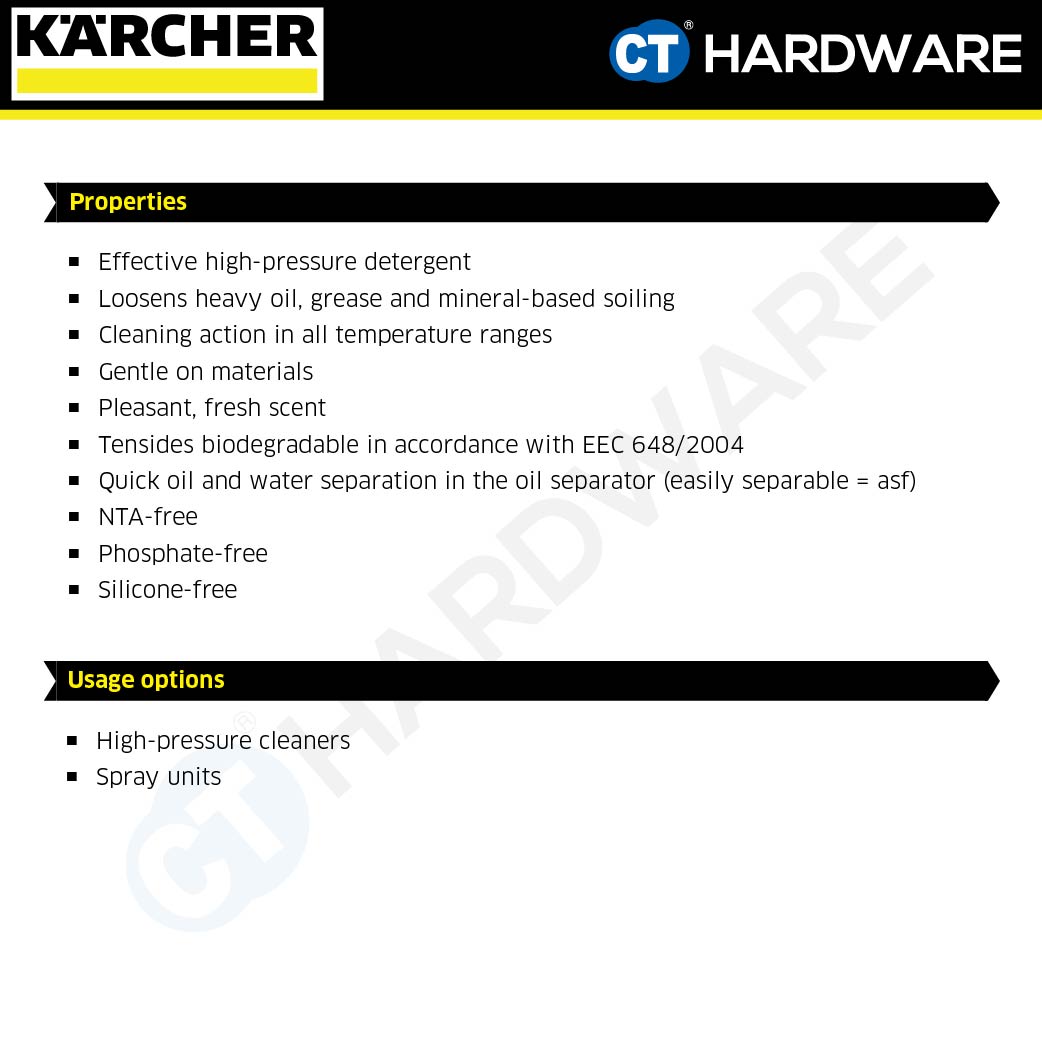 Karcher 62955560 PressurePro Active Cleaner, alkaline RM 81, 10L