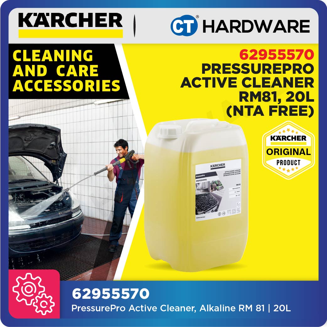 Karcher 62955570 PressurePro Active Cleaner, Alkaline RM 81 20L