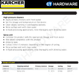 Karcher 62955570 PressurePro Active Cleaner, Alkaline RM 81 20L