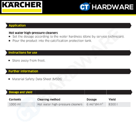 Karcher 62956250 PressurePro Machine Protector Advance 1 RM 110 1L