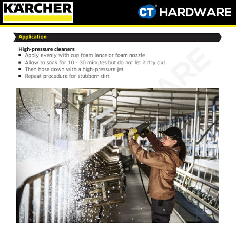 Karcher 62956540 PressurePro Foam Cleaner, alkaline RM 91 Agri, 10L