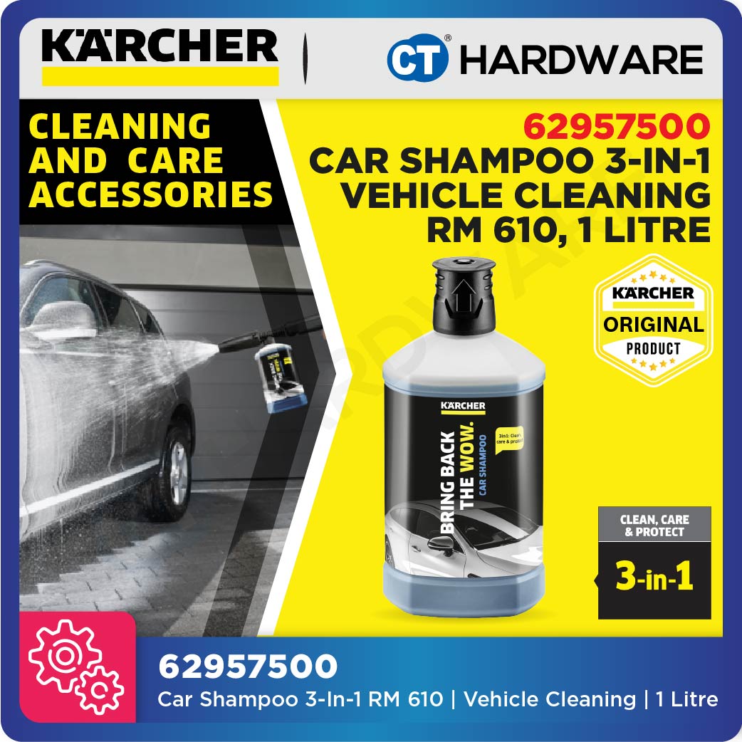 Karcher 62957500 Car shampoo 3-in-1 RM 610, 1L