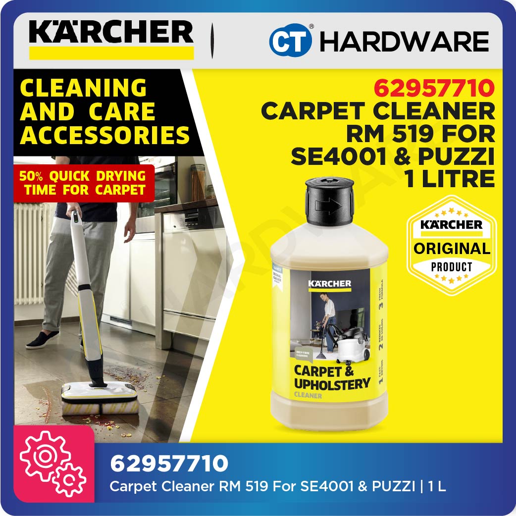 🎁 Karcher 62957710 Carpet Cleaner RM 519 For SE3 Compact Home Floor, SE4 Plus, SE4001 & PUZZI 1 Litre (100% off)
