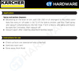 Karcher 62957710 Carpet Cleaner RM 519 For SE3 Compact Home Floor, SE4 Plus, SE4001 & PUZZI 1 Litre