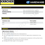 Karcher 62957980 PressurePro Solar Cleaner RM 99 10 Litres