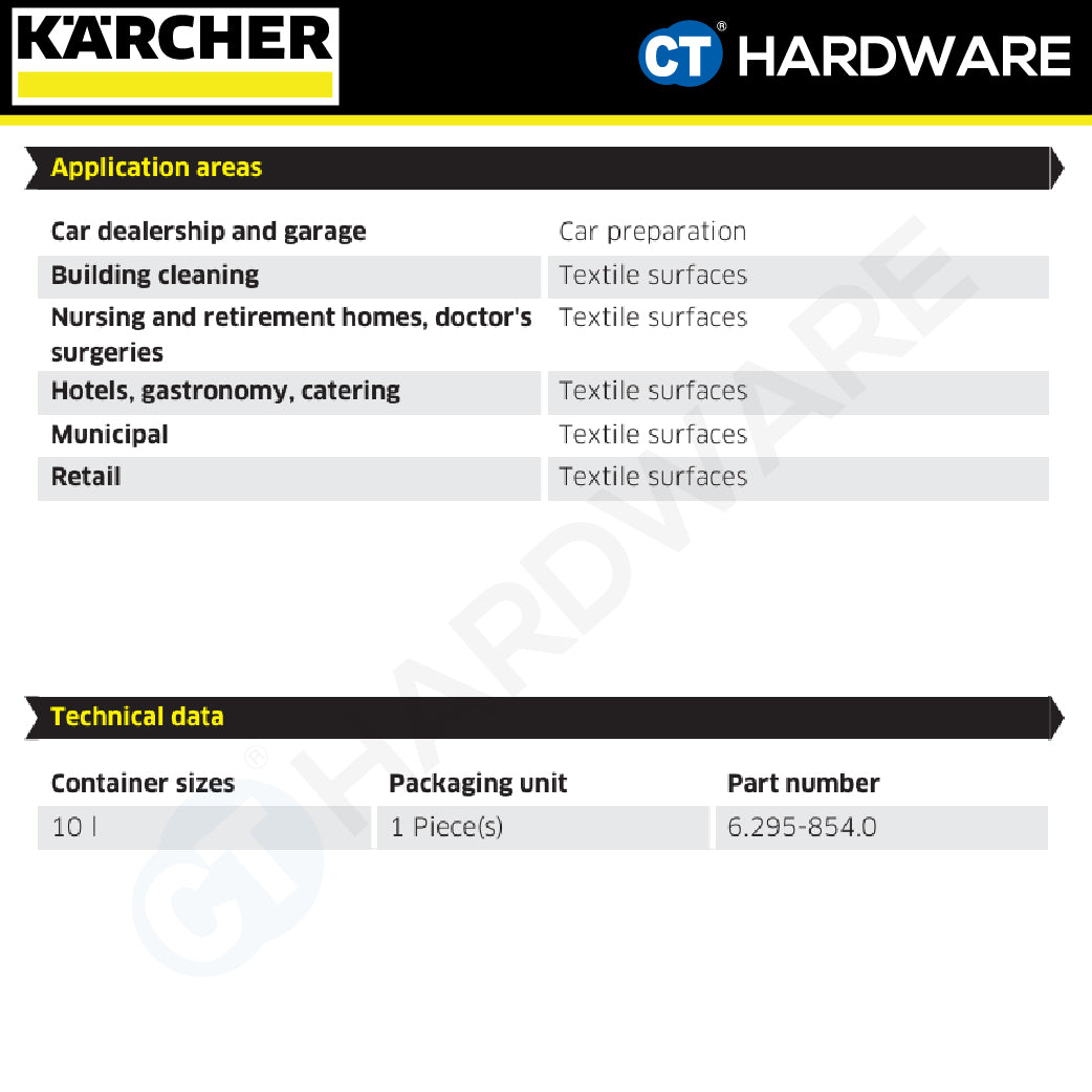 Karcher 62958540 CarpetPro Cleaner RM 767 OA (Basic) | 10L