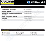 Karcher 62958540 CarpetPro Cleaner RM 767 OA (Basic) | 10L