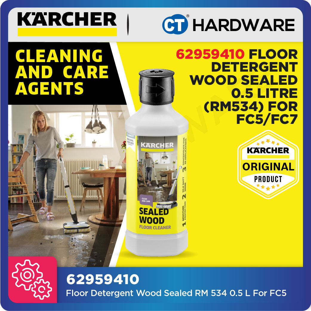 Karcher 62959410 Floor cleaning and care for sealed wood RM 534, 500ml