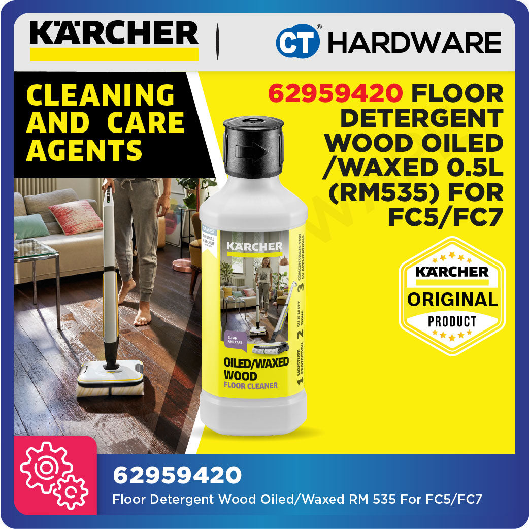 Karcher 62959420 Floor cleaning and care for oiled/waxed wood RM 535, 500ml