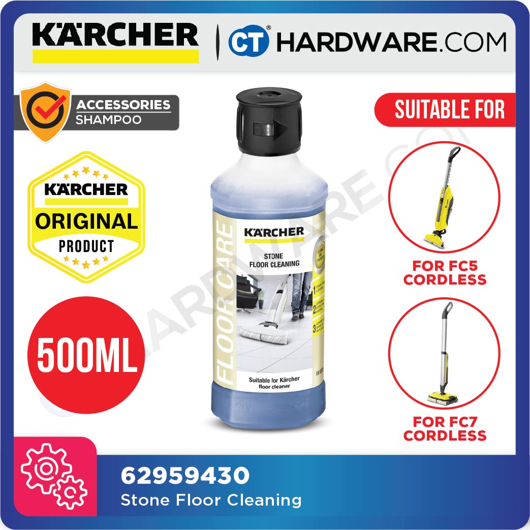 KARCHER 62959430 STONE FLOOR CLEANING RM 537, 500ML SUITABLE FOR FC5 | FC7 CORDLESS