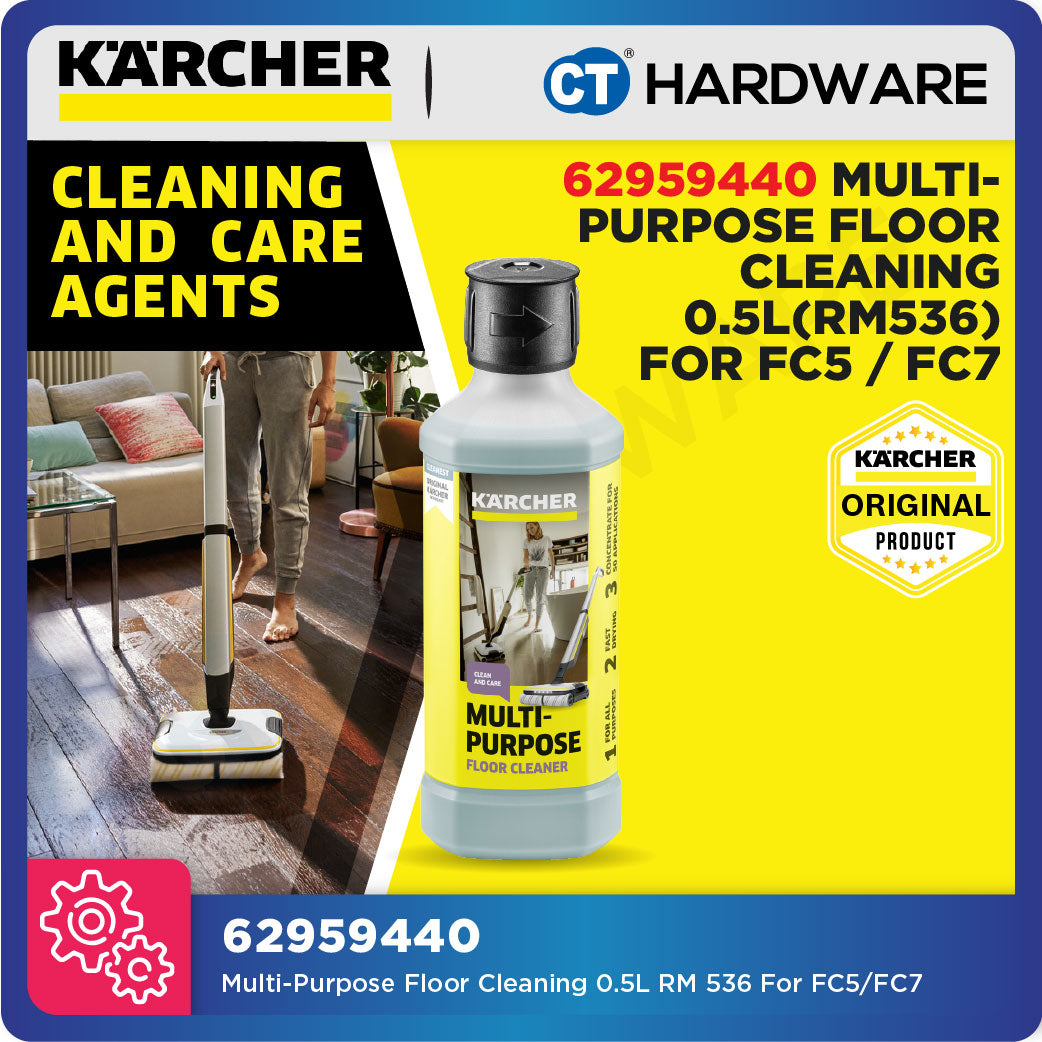 Karcher 62959440 Multi-Purpose Floor Cleaning 0.5L RM 536 For FC4, FC5 & FC7