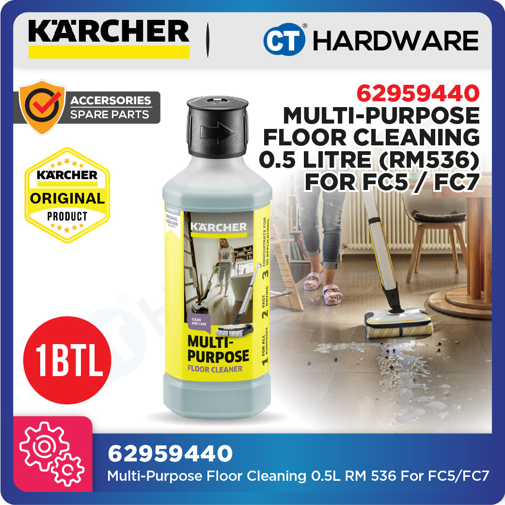 Karcher 62959440 Multi-Purpose Floor Cleaning 0.5L RM 536 For FC4, FC5 & FC7