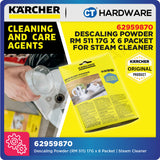 Karcher 62959870 Descaling Powder (RM 511) 17G x 6 Packet, Steam Cleaner