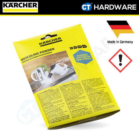 Karcher 62959870 Descaling Powder (RM 511) 17G x 6 Packet, Steam Cleaner