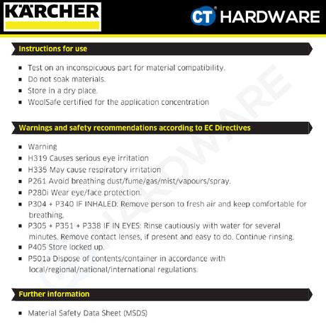 Karcher 62960790 CarpetPro Cleaner iCapsol, tablet RM 760, 16Tablets