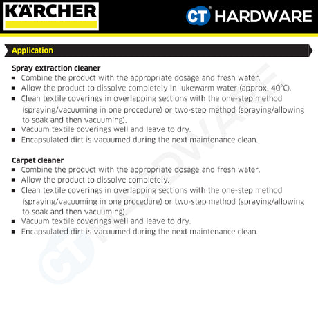 Karcher 62960790 CarpetPro Cleaner iCapsol, tablet RM 760, 16Tablets
