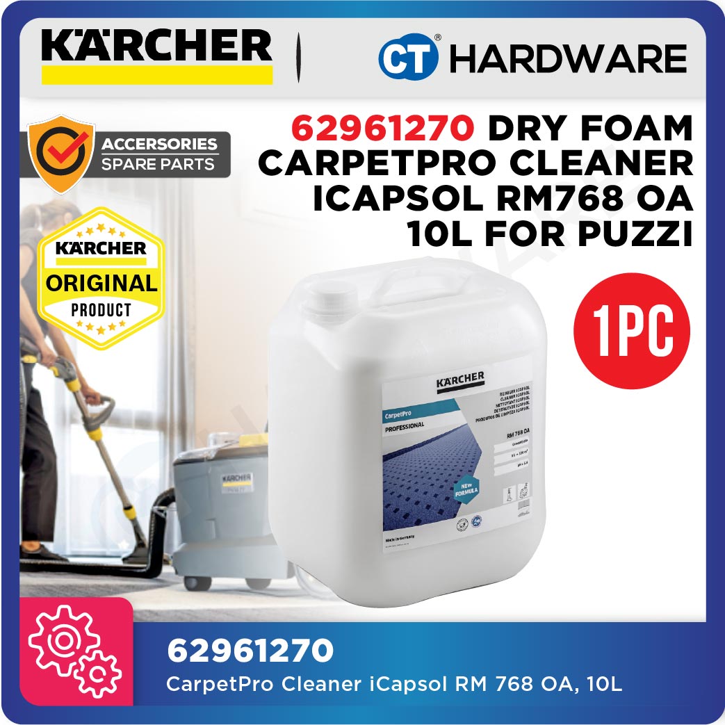 Karcher 62961270 CarpetPro Cleaner iCapsol RM 768 OA 10L for PUZZI 8 | PUZZI 10/1 Carpet Cleaner