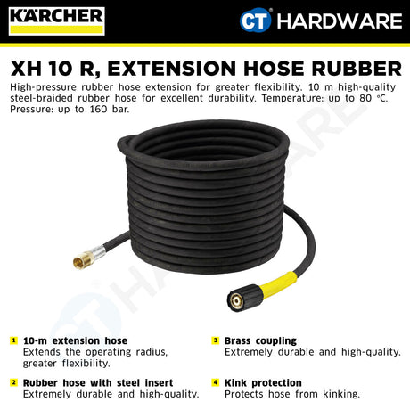 Karcher 63900960 Extension Hose Rubber XH 10 R