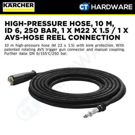 Karcher 63912380 High-pressure hose, 10m