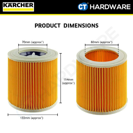 Karcher 64145520 Cartridge filter