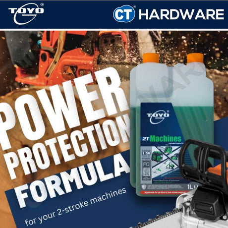 Toyo-G Machines 2T 2-Stroke Engine Oil Smokeless Lubricant 1L [ 8696L0196 ]