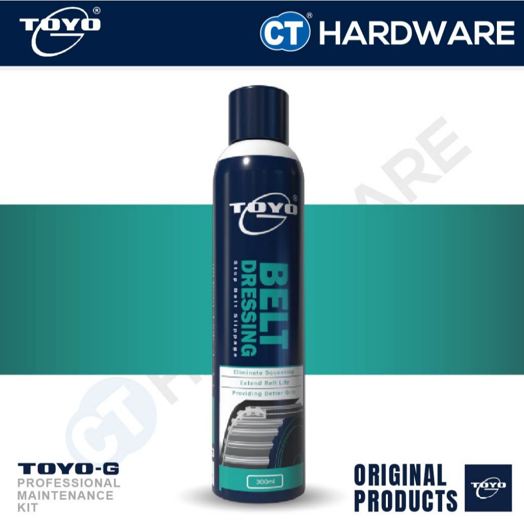 Toyo-G Belt Dressing Spray 300ml (Stop Belt Slippage) [ 8696L1487 ]