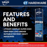 Toyo-G EAJ 7002EP High Temperature Lithium Grease 400GM [ 8696G1298 ]
